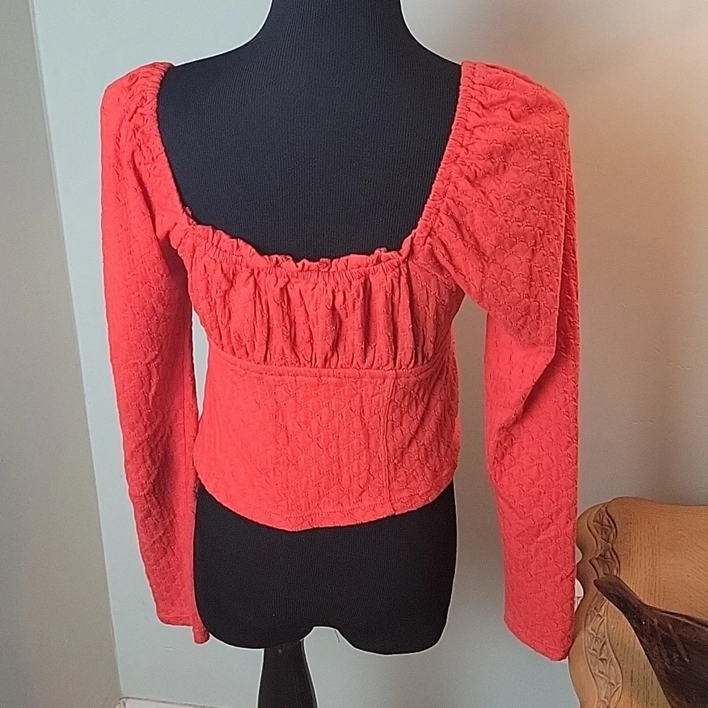 Free People boho peasant blouse
